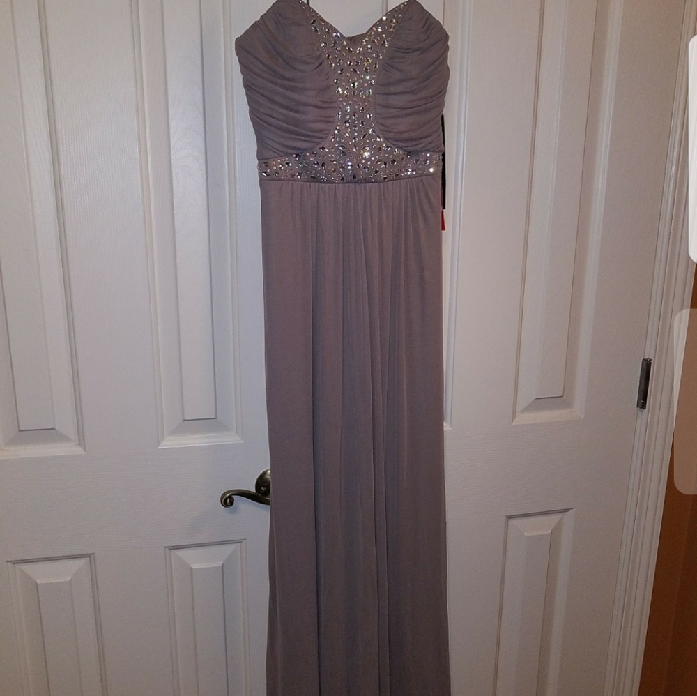 😊☆Pompous Studio formal strapless long dress,  8